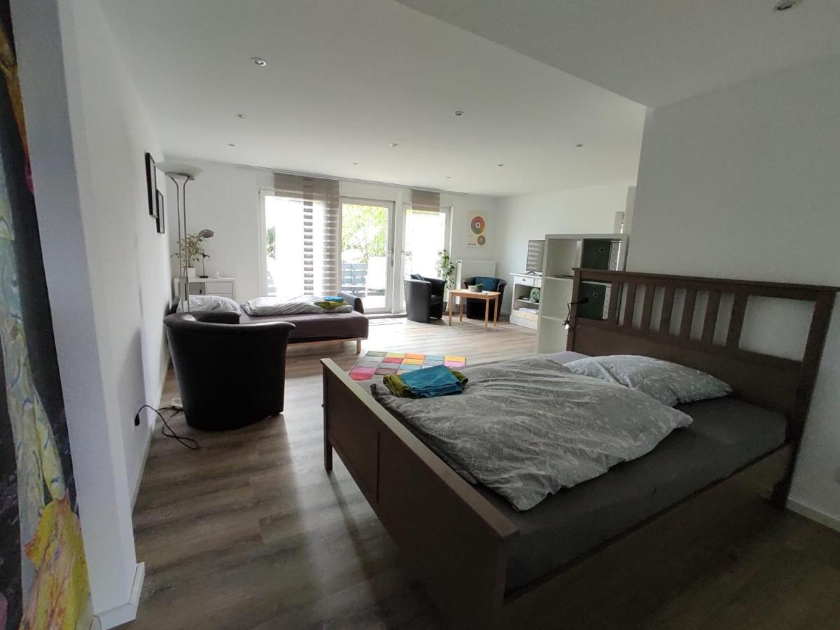 FeWo TIMON großzügig modern mit Terrasse ca 50 qm Hamm  Exterior foto